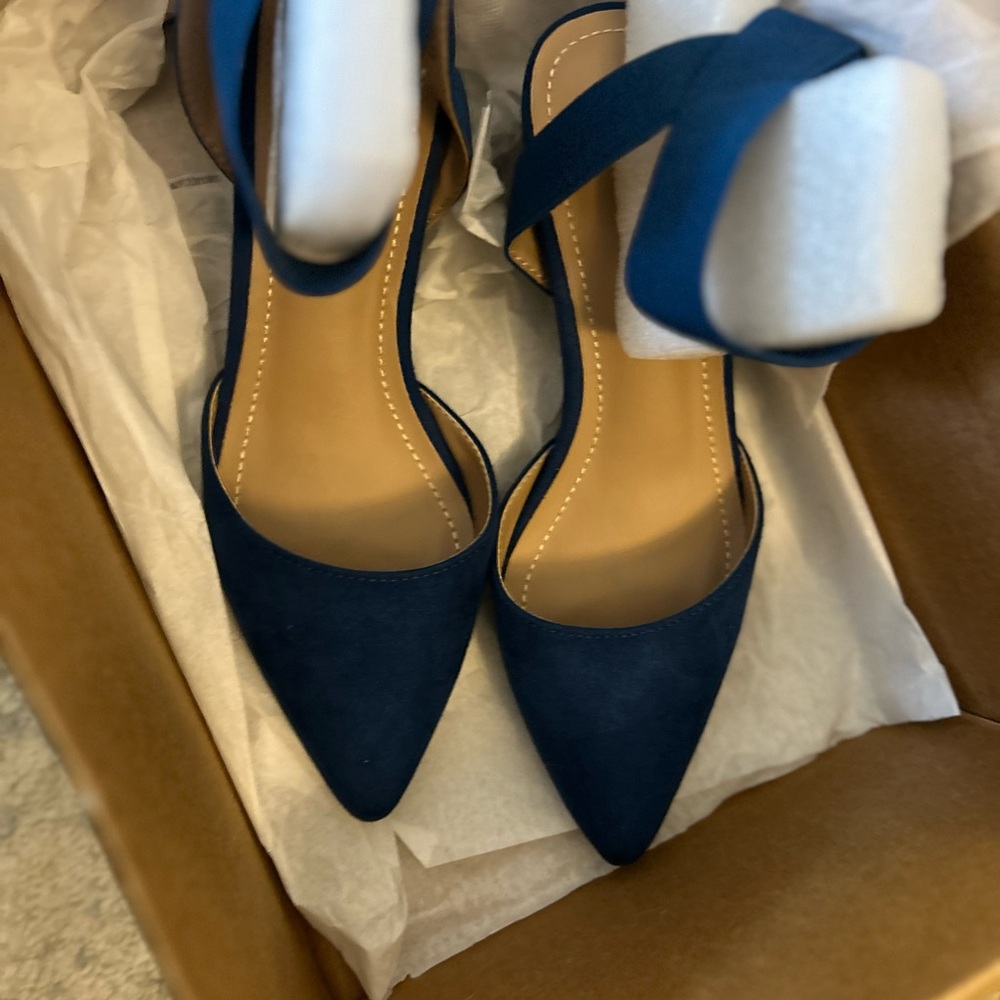 Elegant Blue Women's Shoes